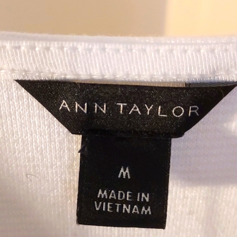 🟢Ann Taylor Cute Cream  M  FINAL - Picture 4 of 9